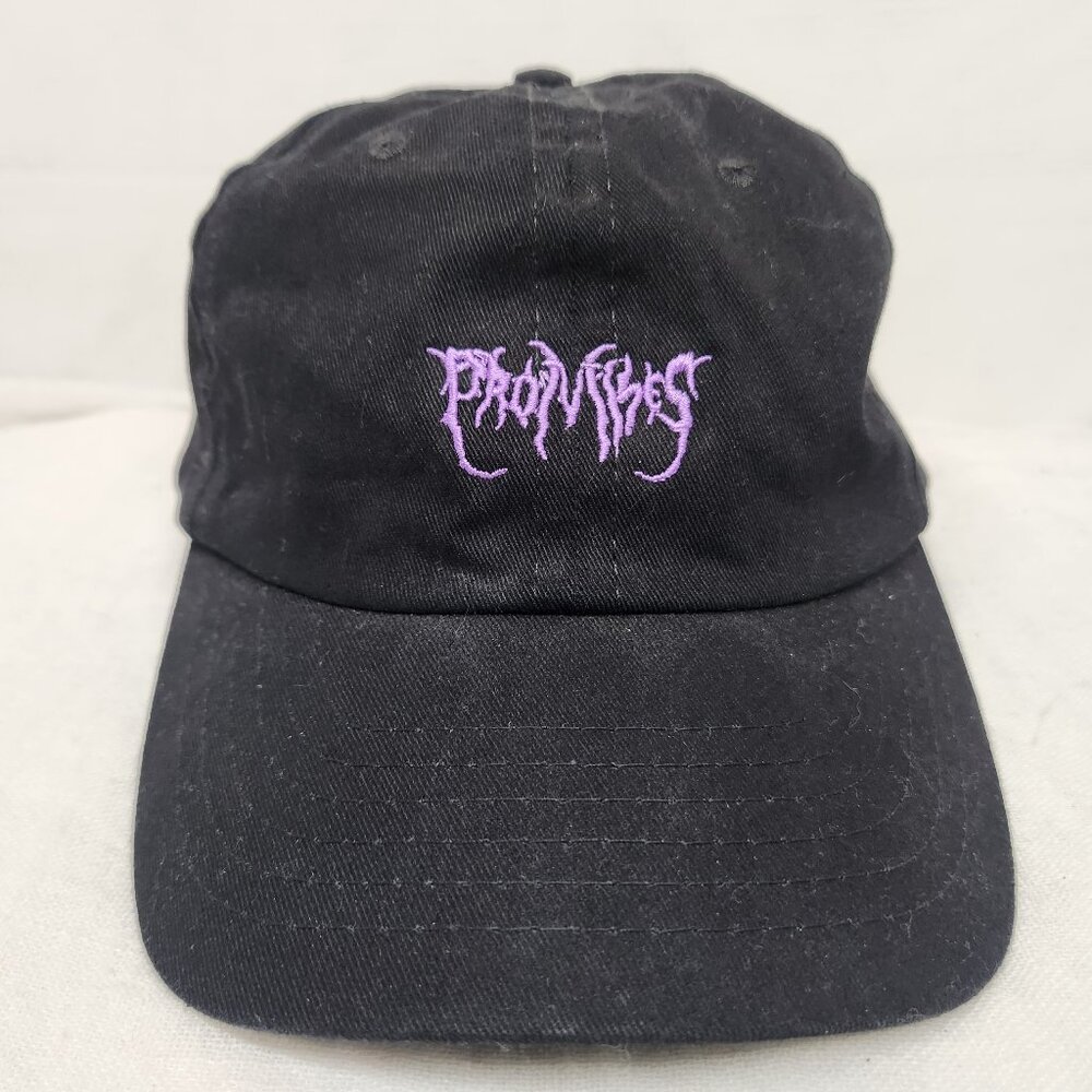 Broken Promises Mens OS Black Forever Means Nothing Canvas Hat  Cap